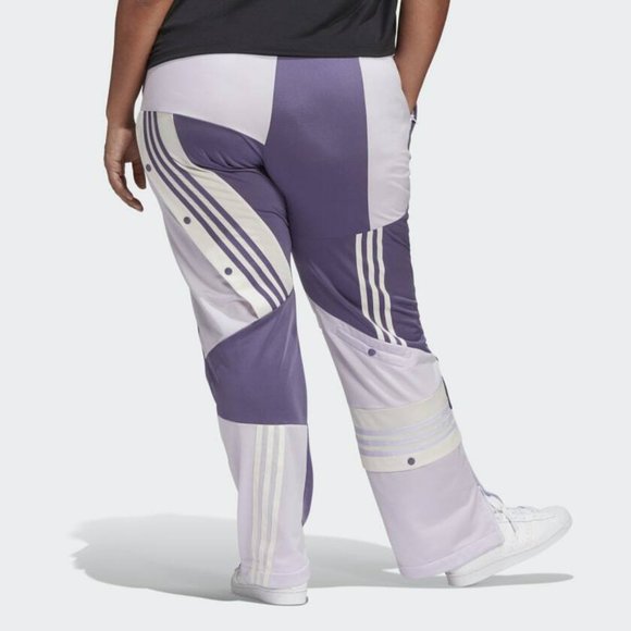 Adidas Originals Women's Daniëlle Cathari Purple Track Pants FS6000 PLUS SIZES - Picture 2 of 7